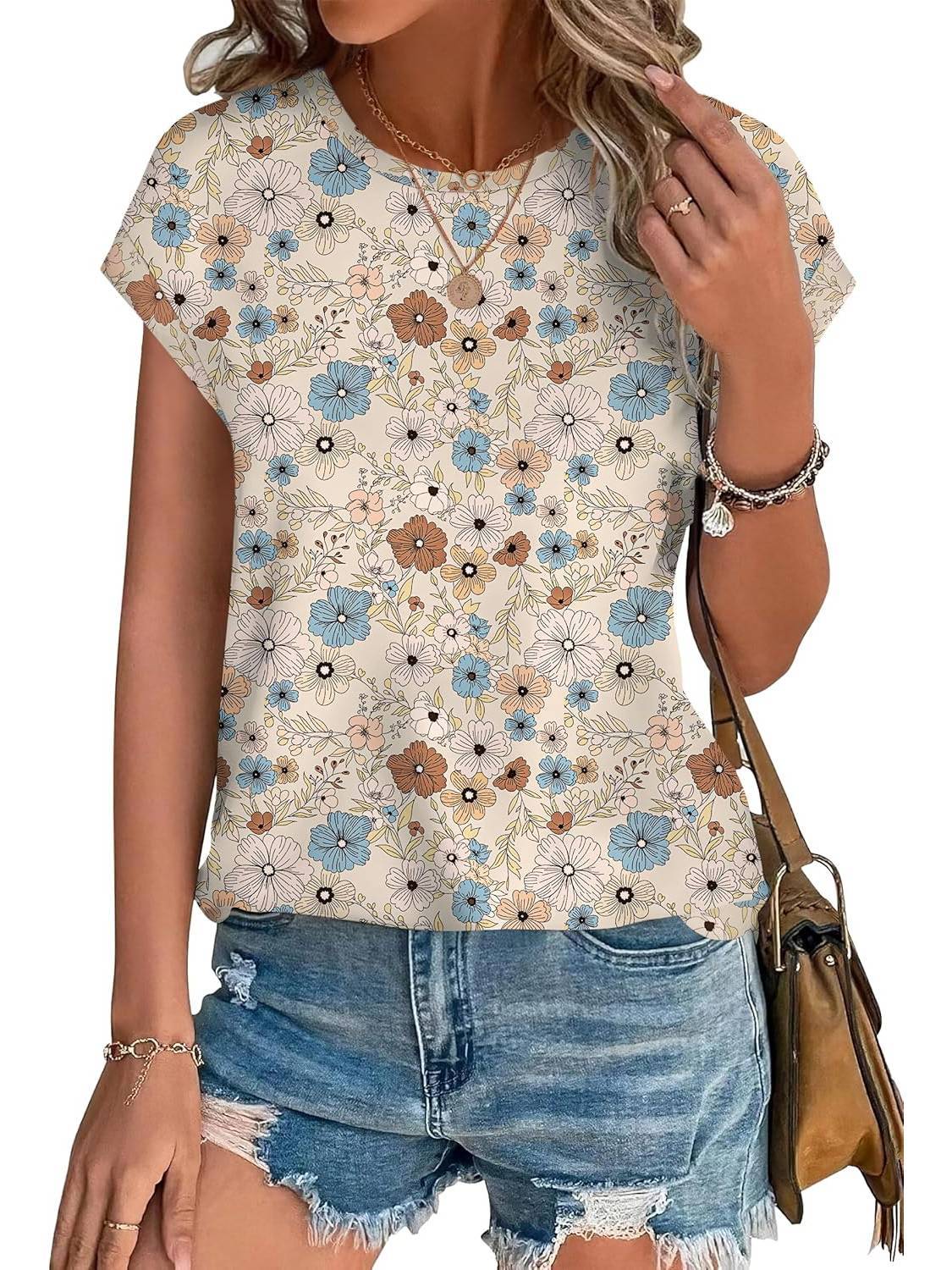Necie | Chic Tryckt Blus