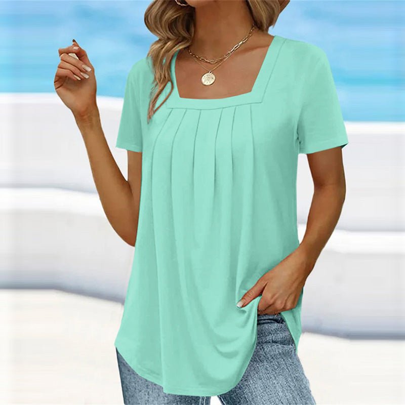 Korall | Plisserad Blus