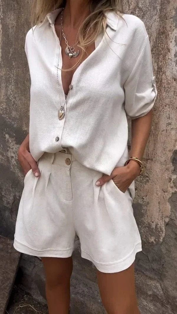 Auriana | Luxe Breeze Linne Set