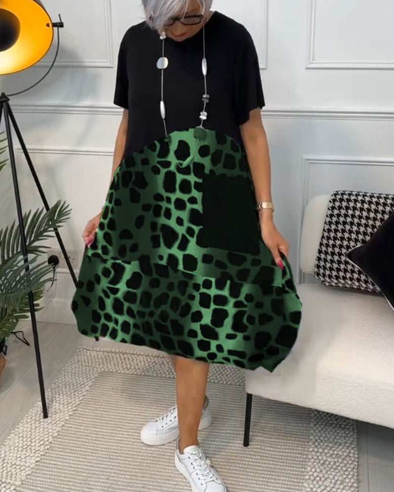 Cassandra | Kvinnors Eleganta Midi Klänning