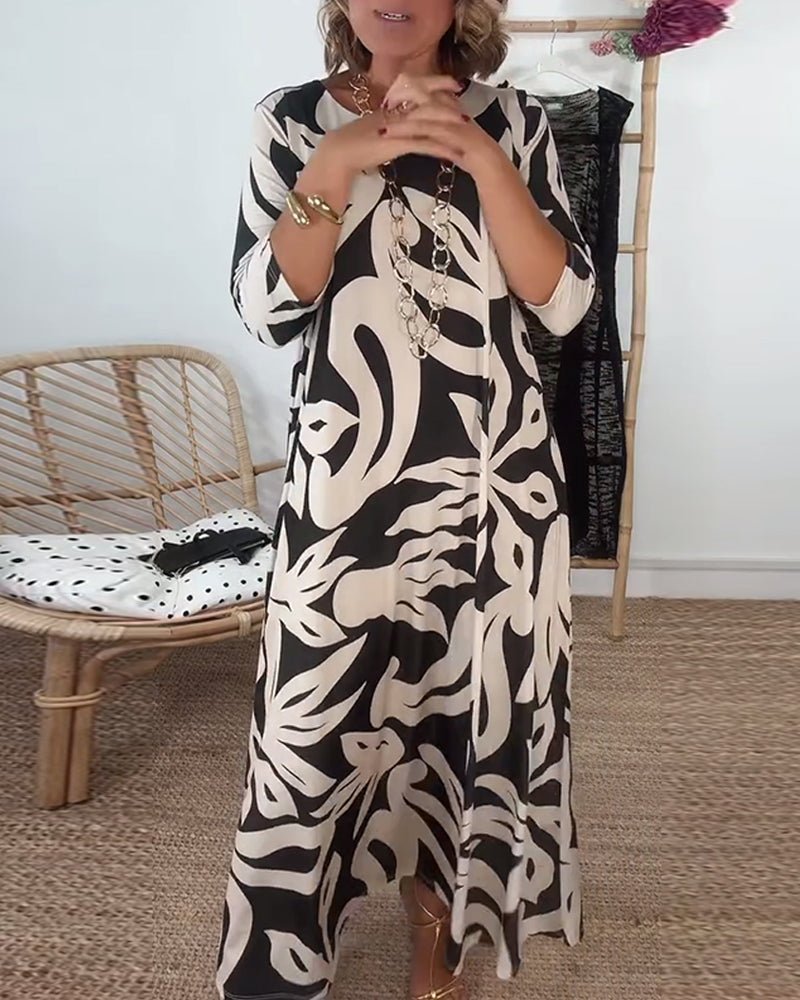 Gwyneth | Elegant Lång Klänning
