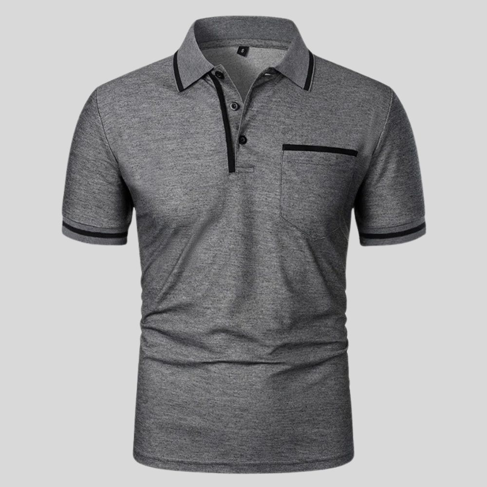Troy | Kortärmad polo t-shirt
