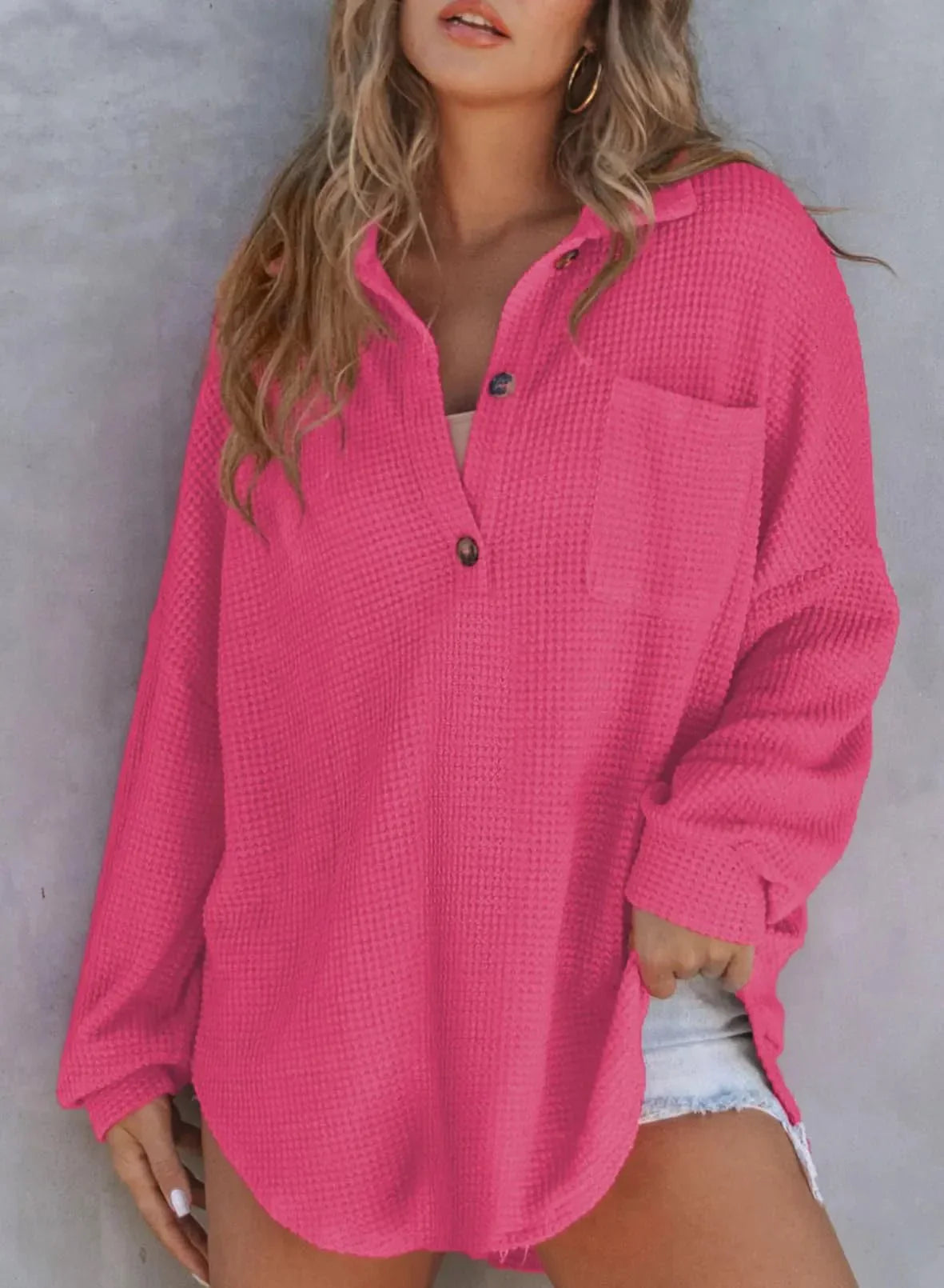 Luisa | Chic Vaffeljacket