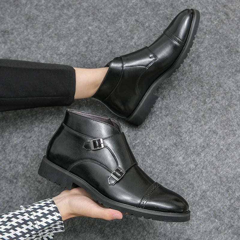 Dorian | Dubbel Monk Strap Stövlar