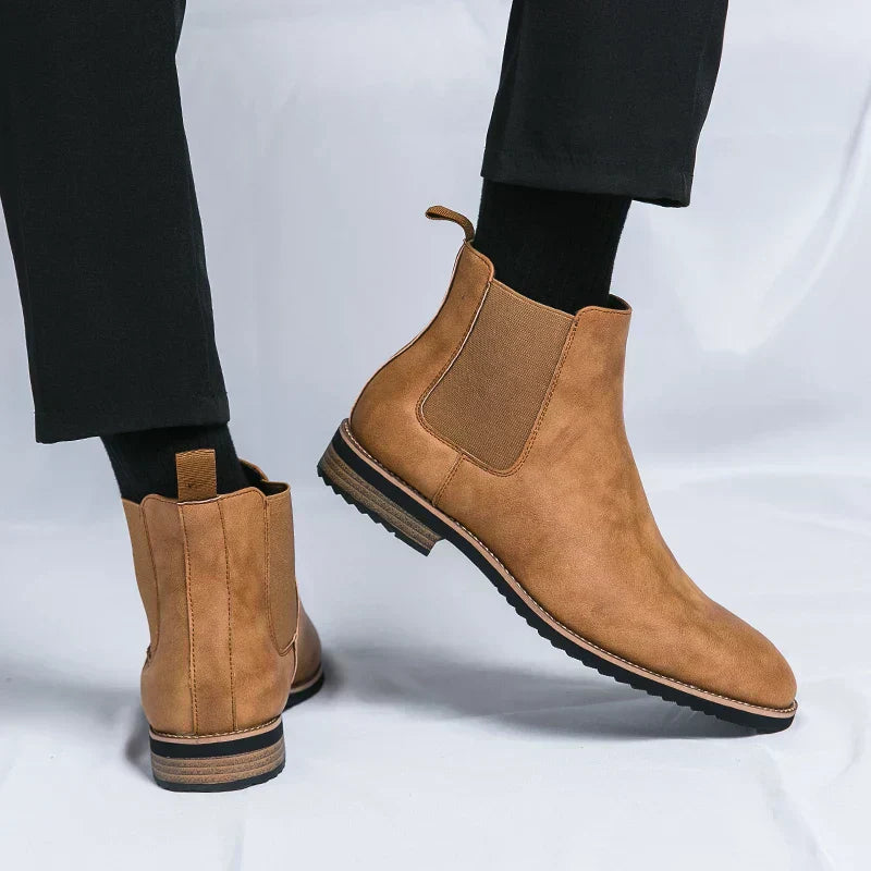 Kayden | Läder Chelsea Boots