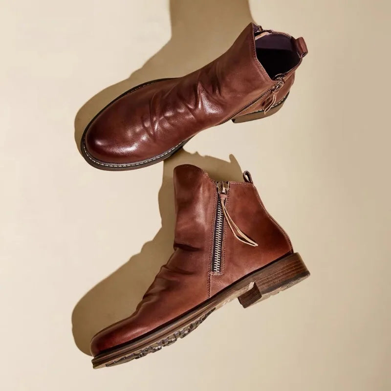 Owens | Läder Chelsea Boots
