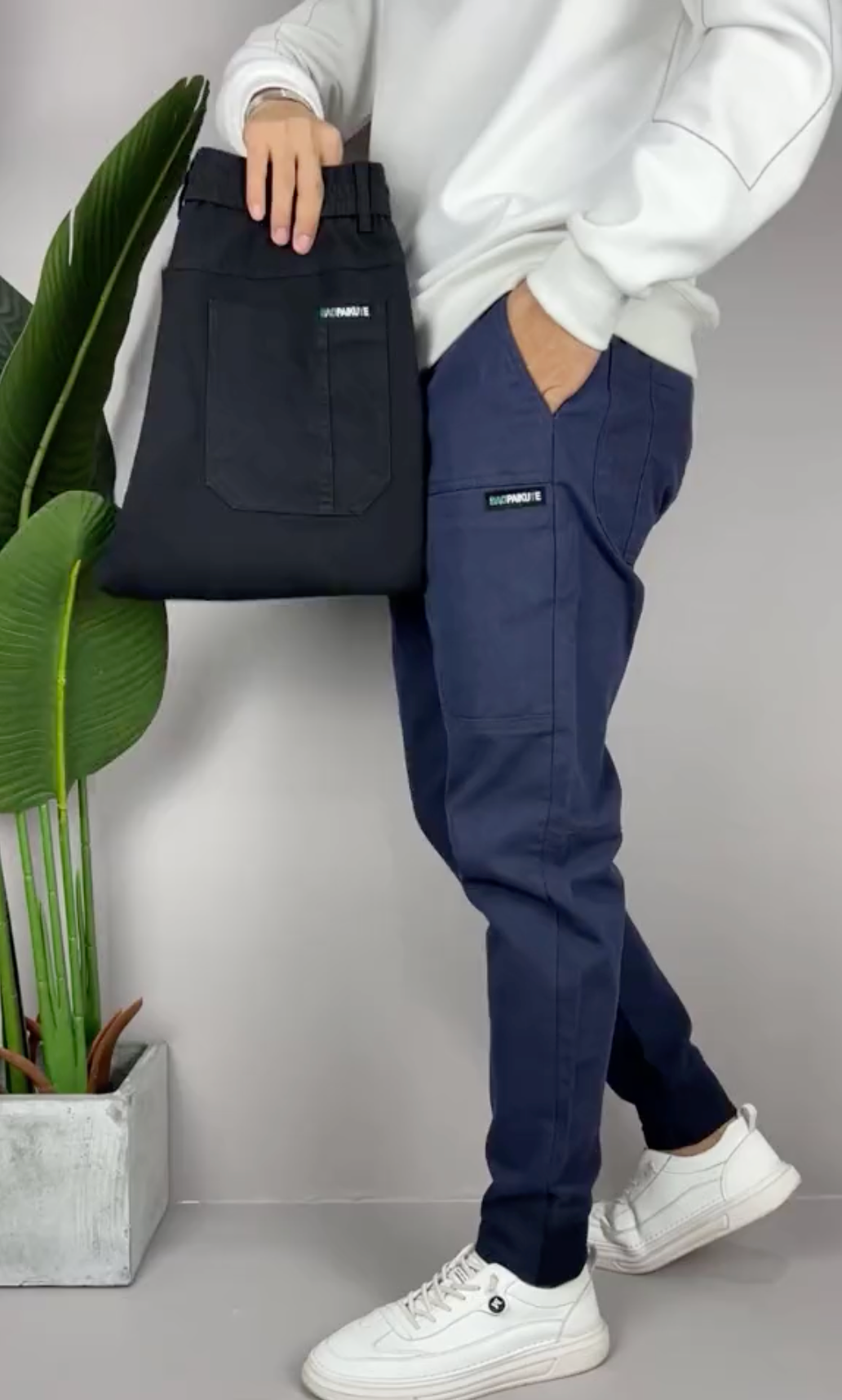 Finn | Premium Stretch Cargo Byxor