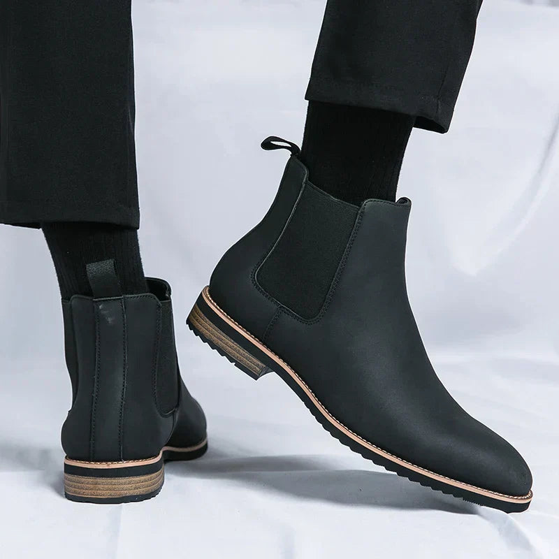Kayden | Läder Chelsea Boots