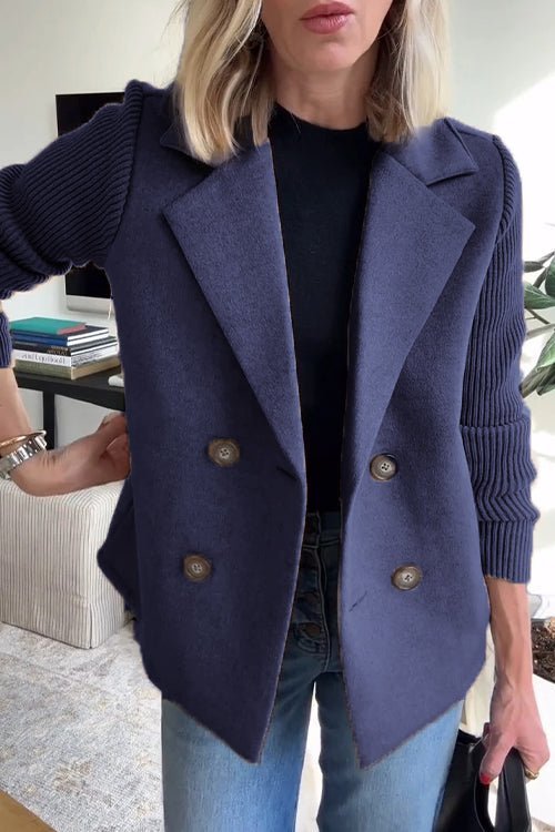 Ivy | Graciös Stickad Blazer