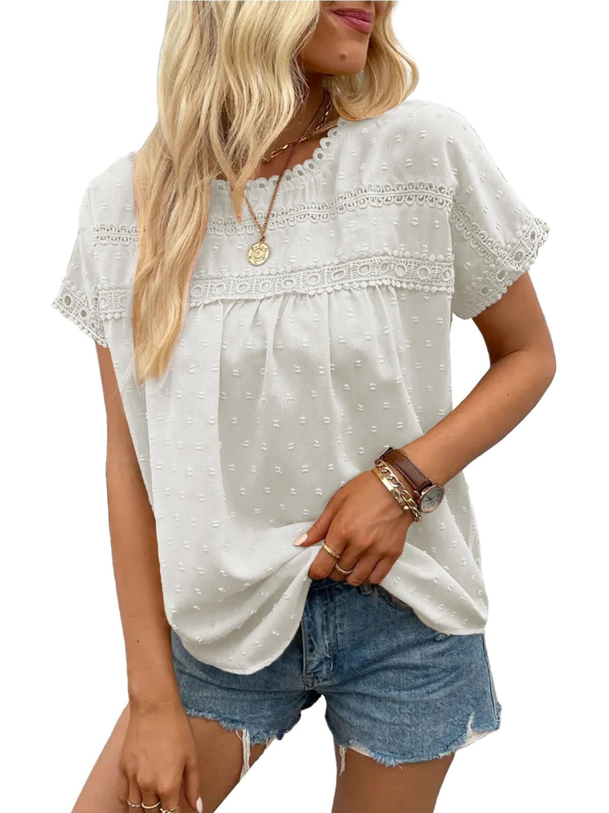 Janeth | Spets Crochetblouse
