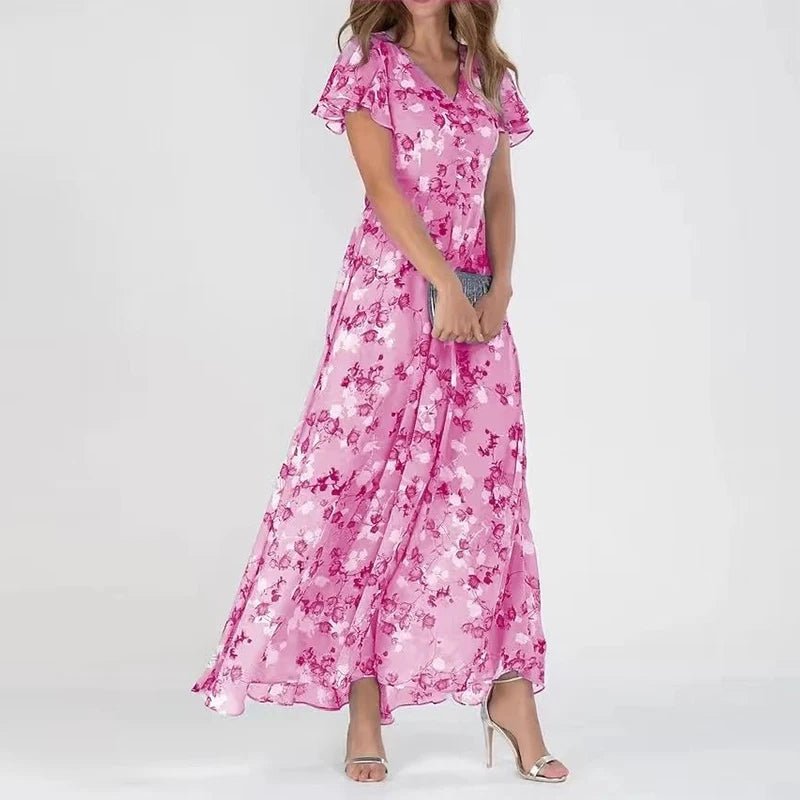 Zuri | Glamourös Klänning med Tummy Cover