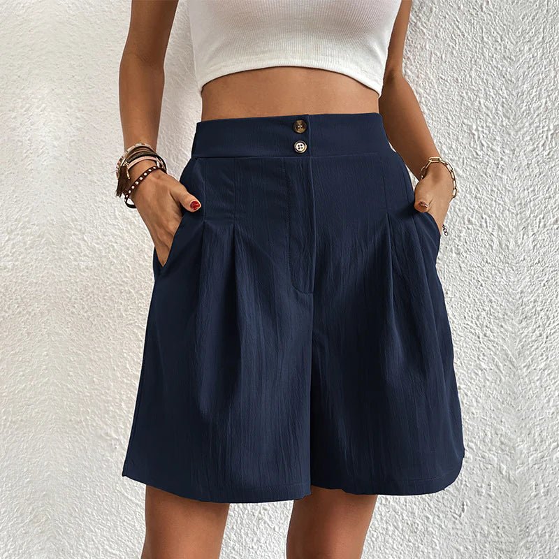 Chelsie | Högmidjade Komfortshorts
