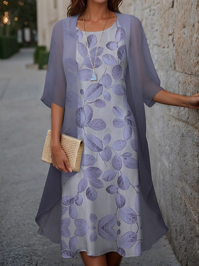 Liezel | Blomstrande Elegant Midi
