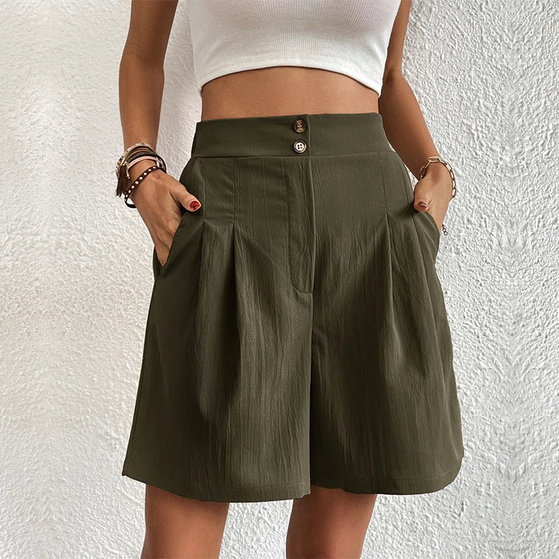 Chelsie | Högmidjade Komfortshorts