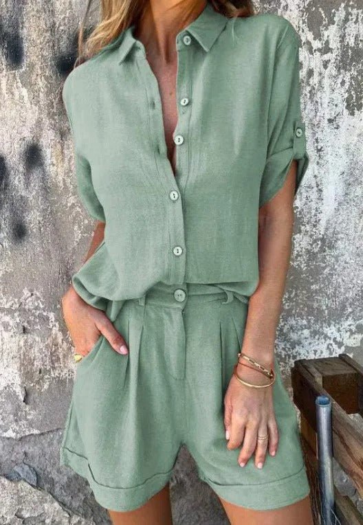 Auriana | Luxe Breeze Linne Set