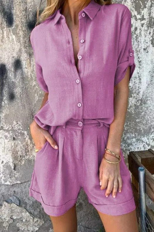 Auriana | Luxe Breeze Linne Set