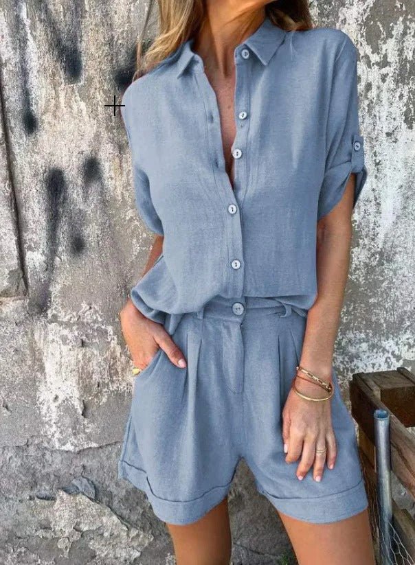 Auriana | Luxe Breeze Linne Set