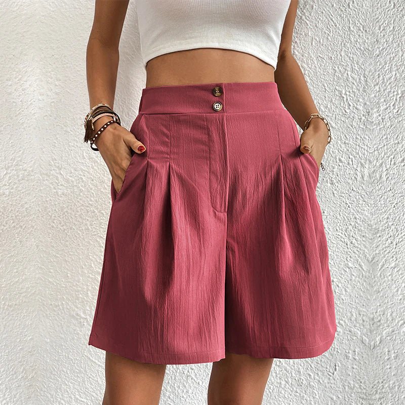 Chelsie | Högmidjade Komfortshorts