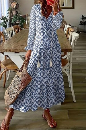 Chanty | Okomplicerad Blommig Maxi