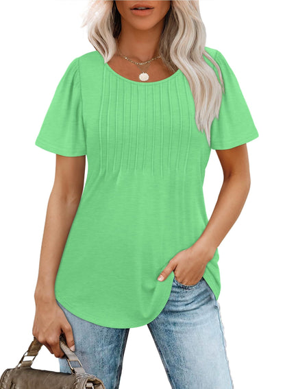 Amelie | Elegant Plisserad Topp