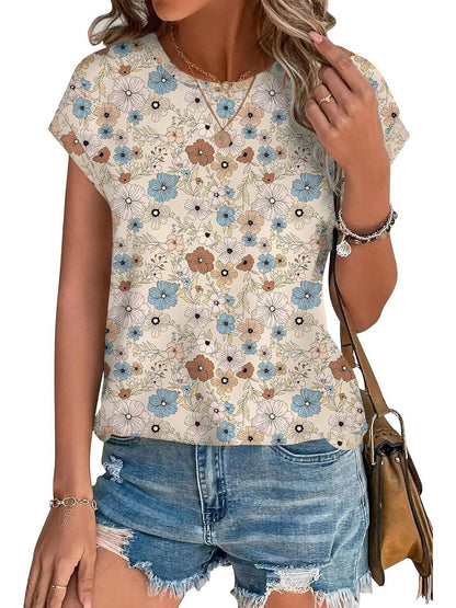 Necie | Chic Tryckt Blus