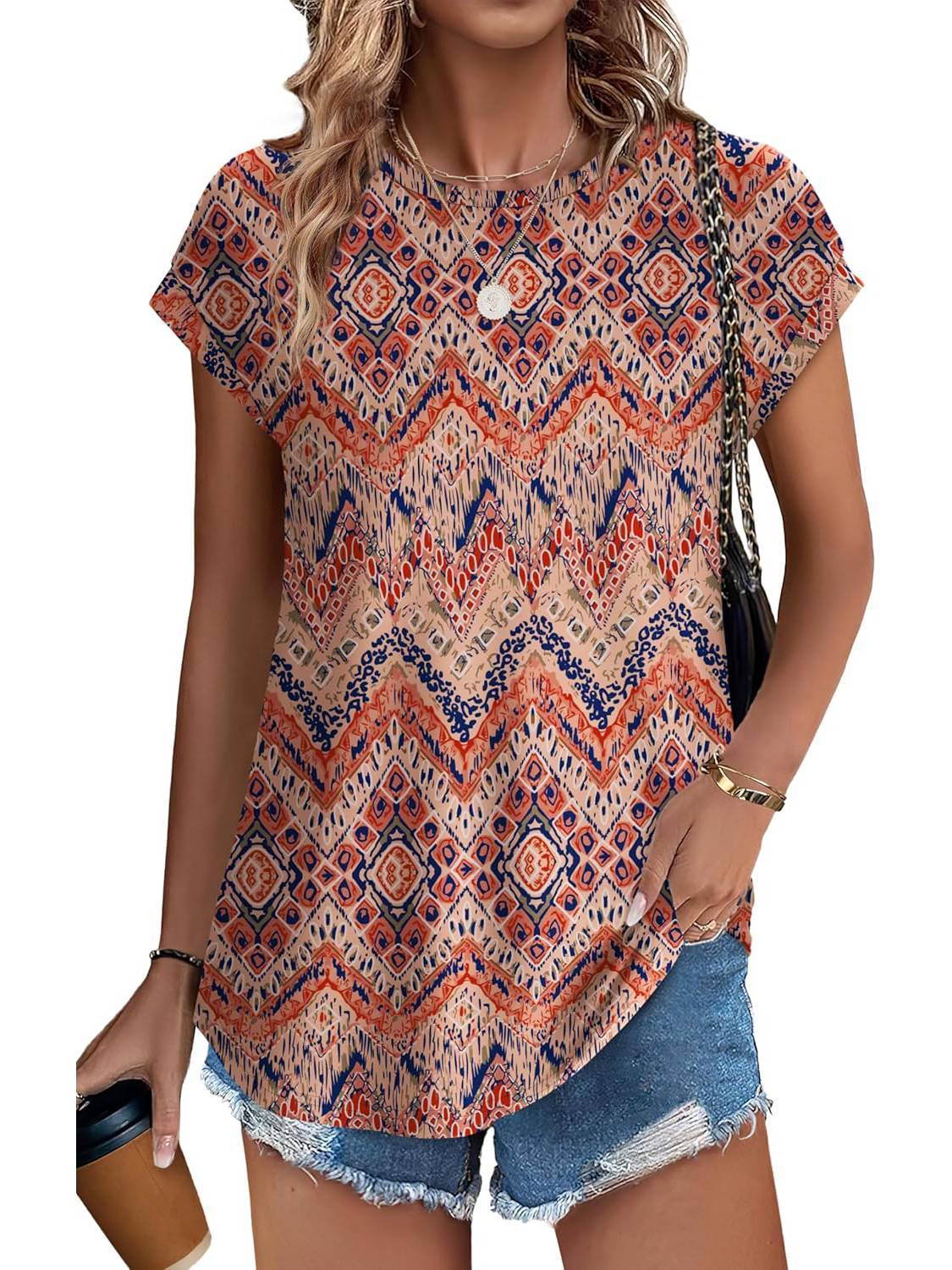 Necie | Chic Tryckt Blus