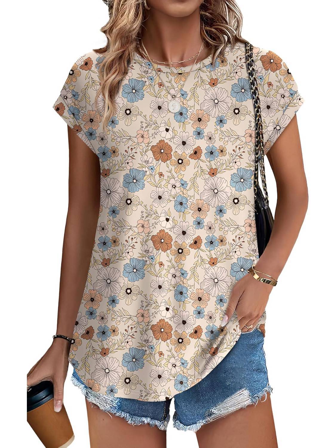 Necie | Chic Tryckt Blus