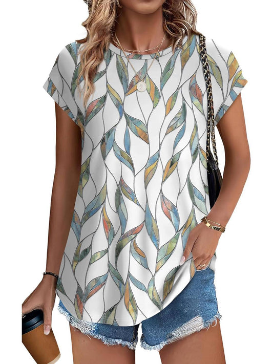 Necie | Chic Tryckt Blus