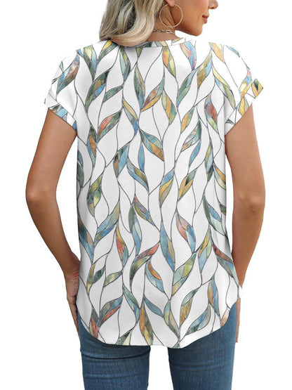 Necie | Chic Tryckt Blus