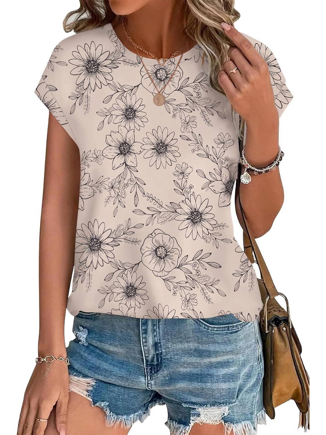 Necie | Chic Tryckt Blus