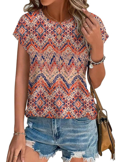 Necie | Chic Tryckt Blus