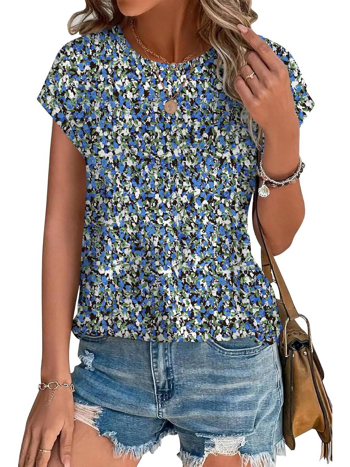 Necie | Chic Tryckt Blus