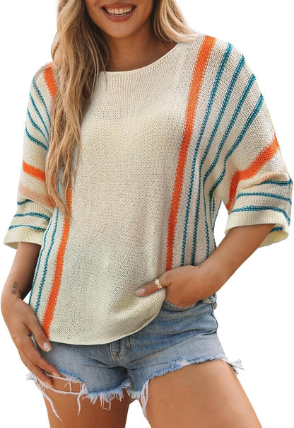 Camila | Boho Stickad Tröja