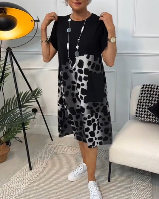 Cassandra | Kvinnors Eleganta Midi Klänning