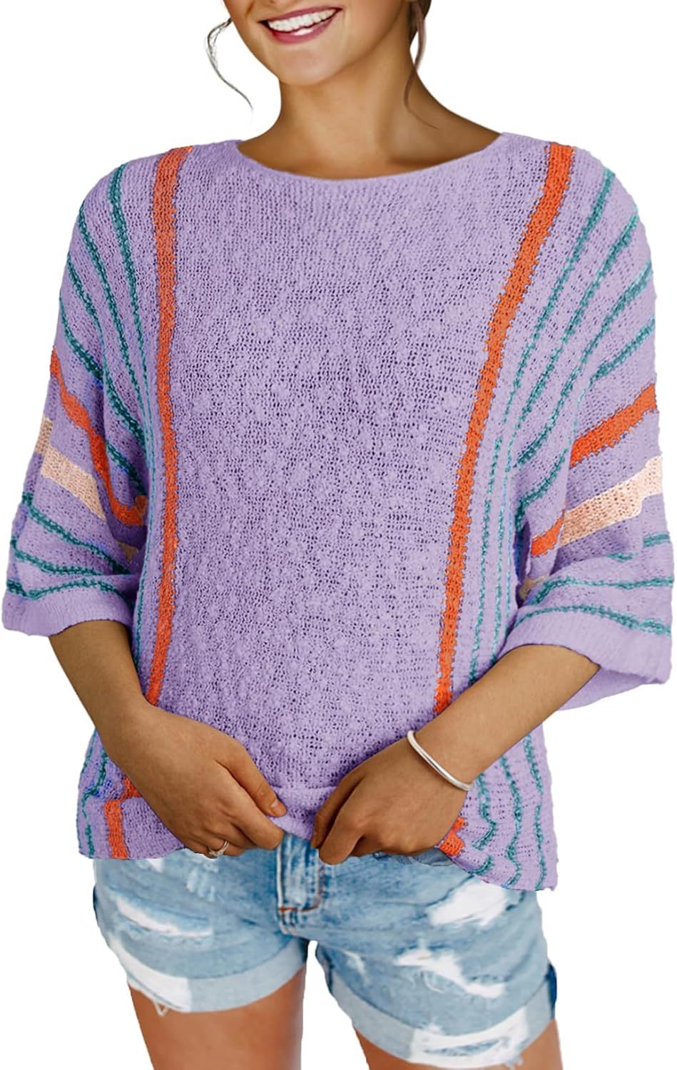 Camila | Boho Stickad Tröja