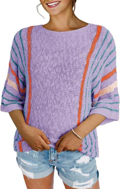 Camila | Boho Stickad Tröja