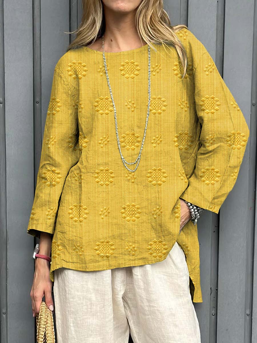 Elsa | Vintage Blommig Blus