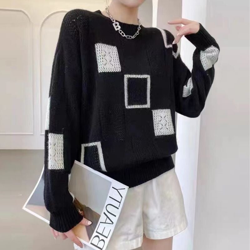Portia | Chic Geometrisk Stickad