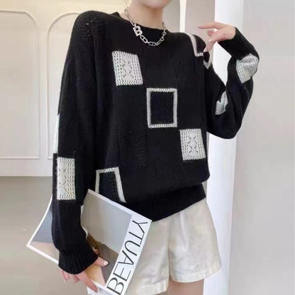 Portia | Chic Geometrisk Stickad
