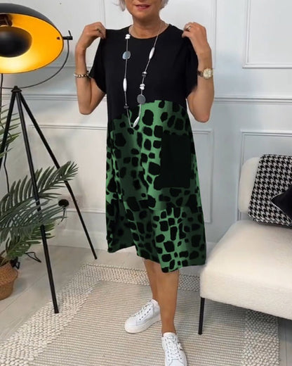 Cassandra | Kvinnors Eleganta Midi Klänning