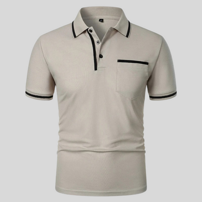 Troy | Kortärmad polo t-shirt