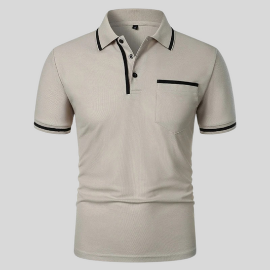 Troy | Kortärmad polo t-shirt