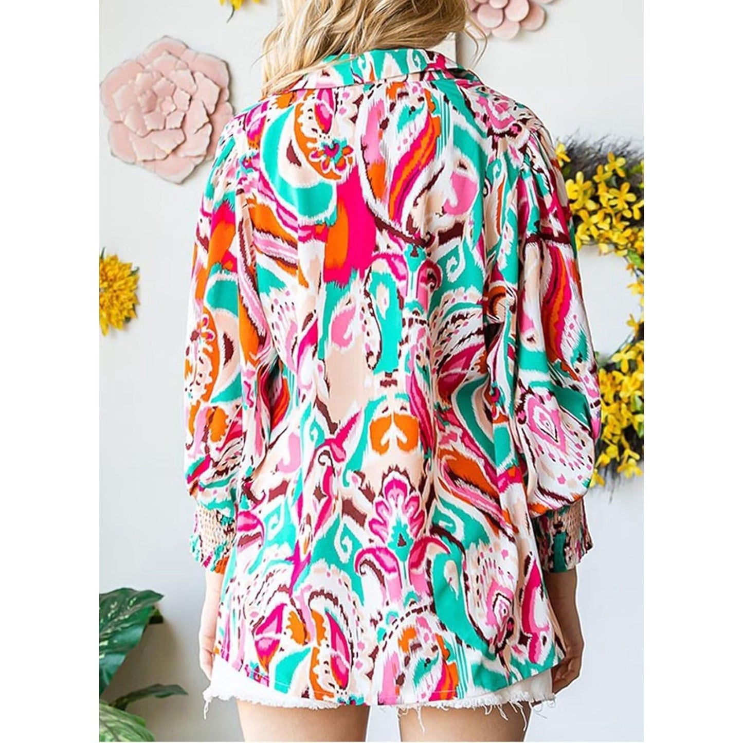 Charie | Elegant Paisley Blus