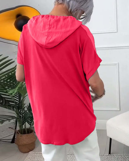 Lory | Blommig Huva Blus