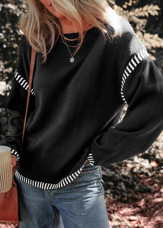 Marisa | Chic Kontrasttröja