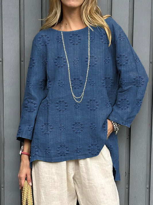 Elsa | Vintage Blommig Blus