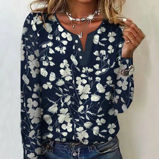 Ros | Blomstrande Elegans Blus