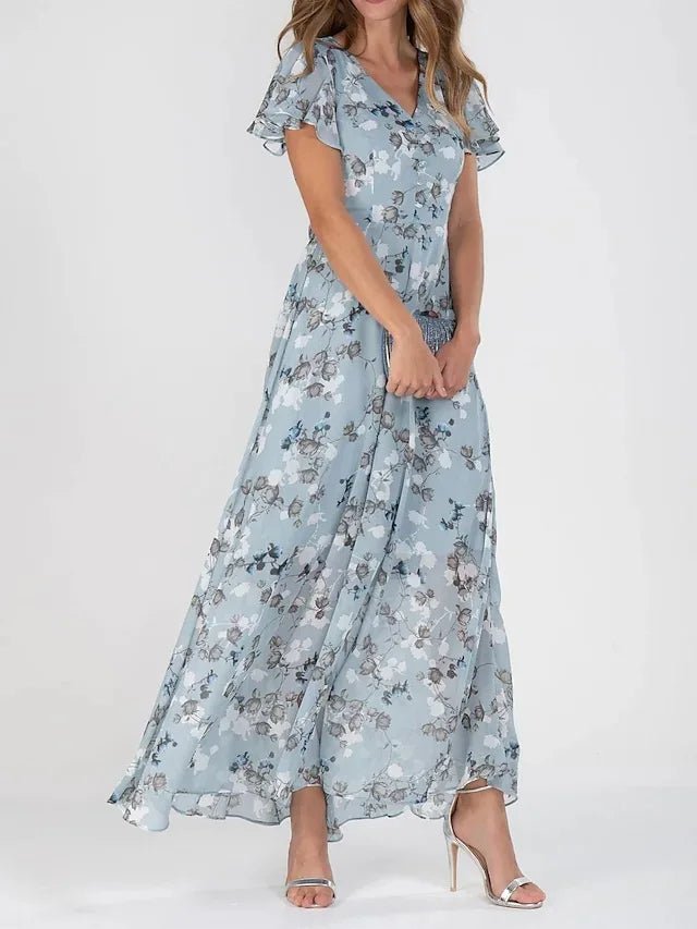 Zuri | Glamourös Klänning med Tummy Cover