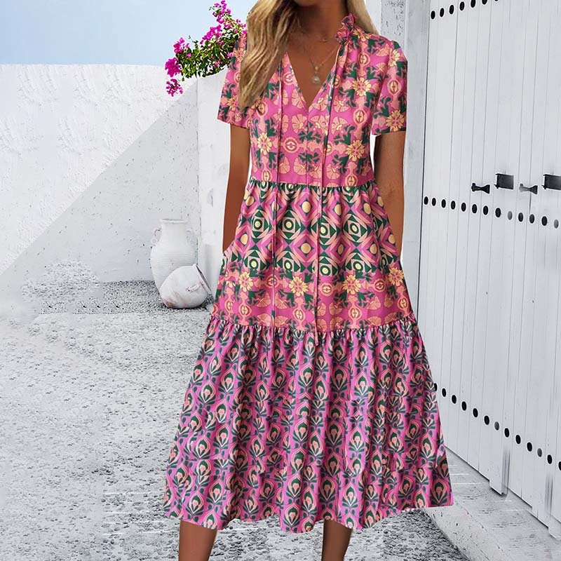 Rila | Retro Boho Drömklänning