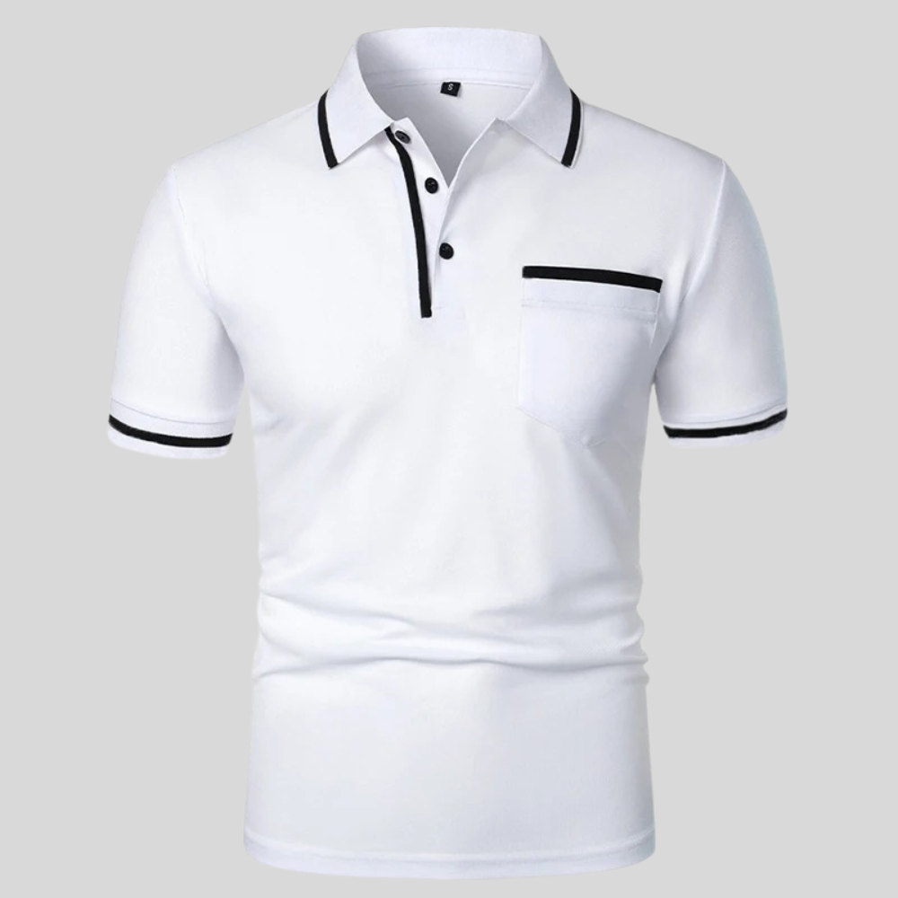 Troy | Kortärmad polo t-shirt